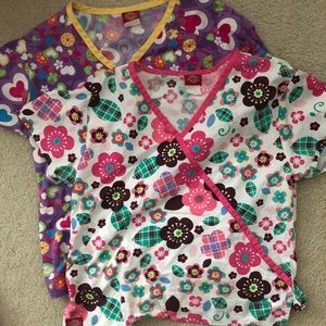 Dickies scrub tops